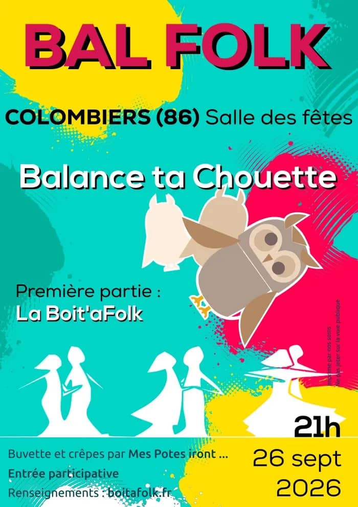 Illustration de l'événement : Bal folk à Colombiers 86