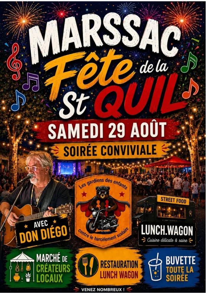 Illustration de l'événement : Fête de la St Quil à Marssac-sur-Tarn