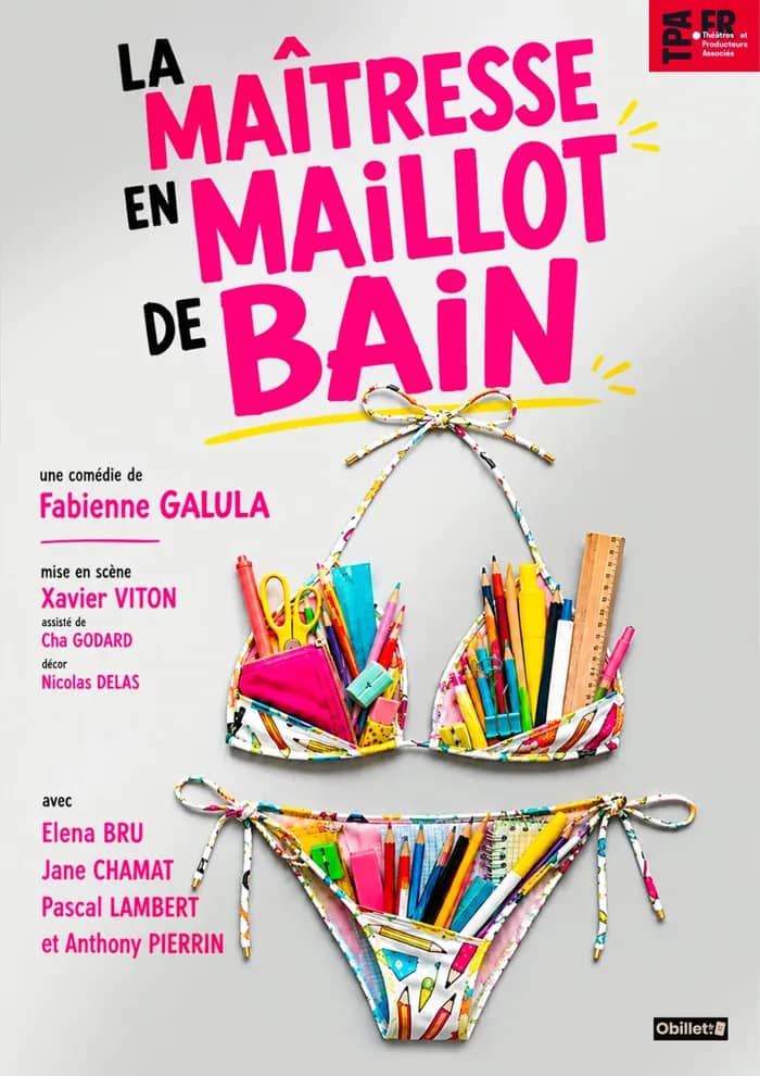 Illustration de l'événement : La maîtresse en maillot de bain