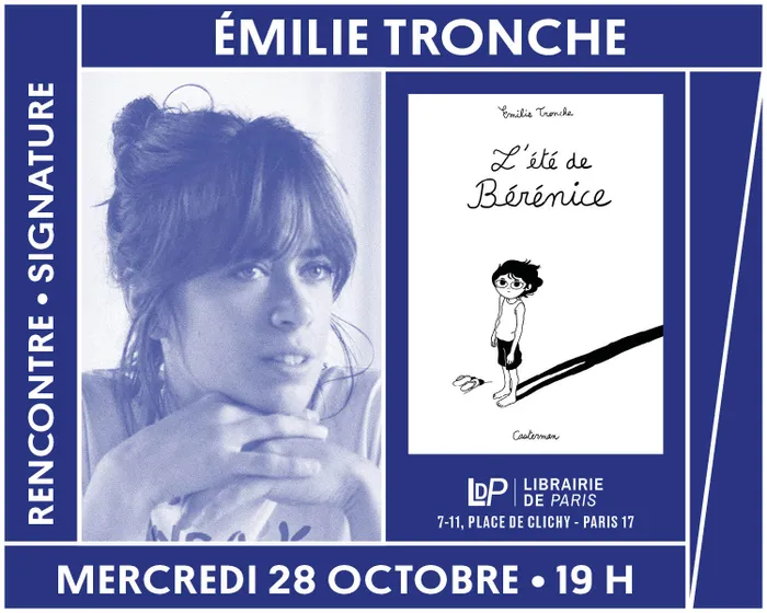 Illustration de l'événement : L'illustratrice Émilie Tronche présente son roman graphique « L'Été de Bérénice »
