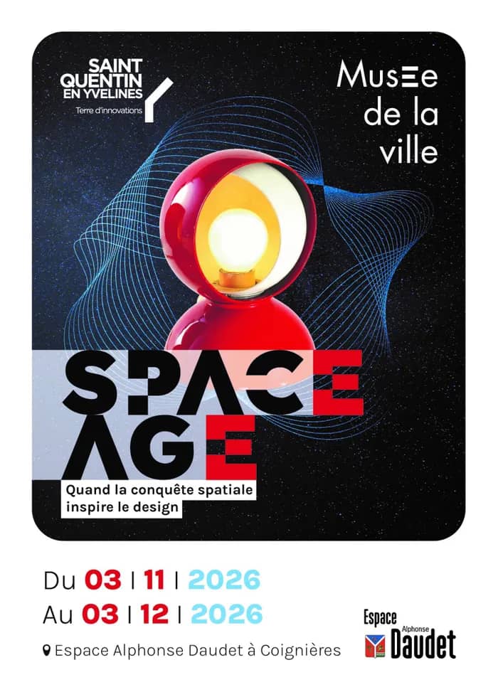 Illustration de l'événement : Space Age: Quand la conquête spatiale inspire le design