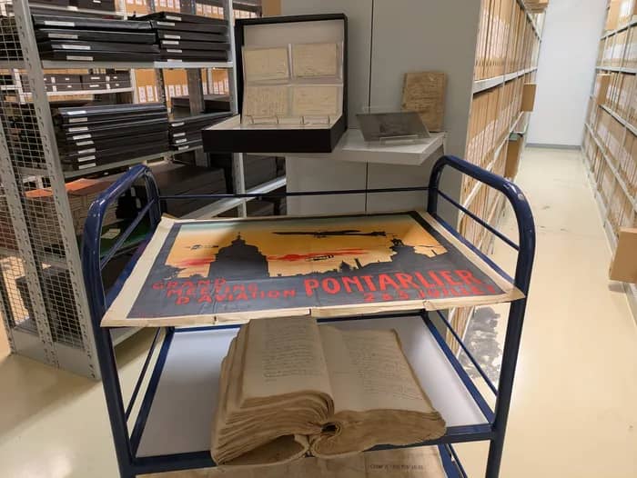 Illustration de l'événement : Visite guidée du magasin de conservation des archives
