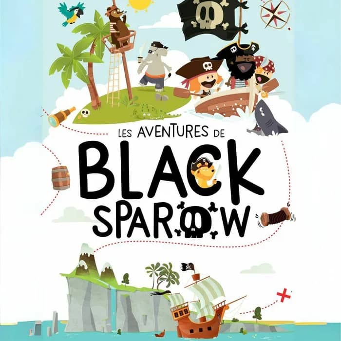Illustration de l'événement : Les aventures de Black Sparow - Spectacle Jeune Public