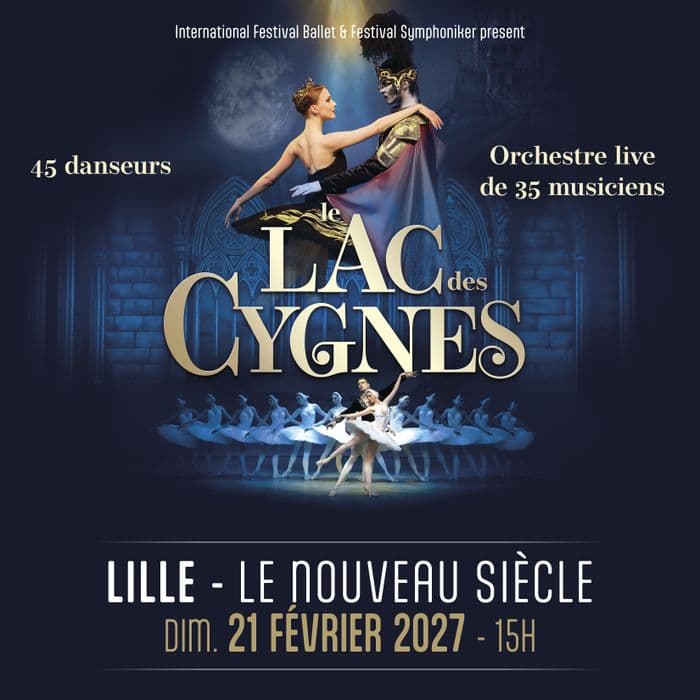 Illustration de l'événement : Le Lac des Cygnes L'international Festival Ballet