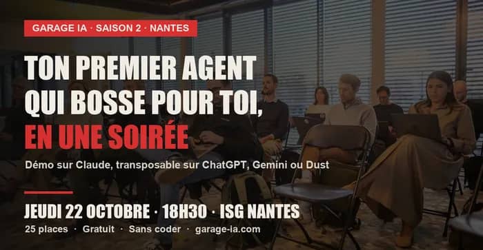 Illustration de l'événement : Atelier gratuit sur l'intelligence artificielle