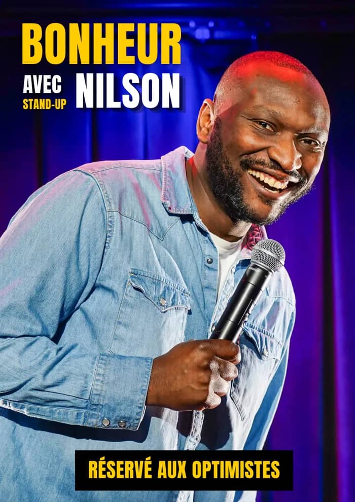 Illustration de l'événement : Nilson dans Bonheur – le one-man-show qui transforme nos galères en éclats de rire