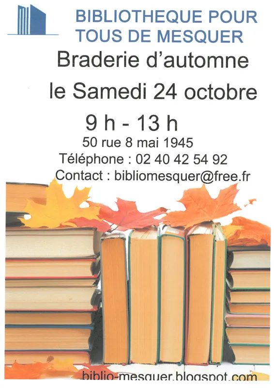 Illustration de l'événement : Braderie d'automne