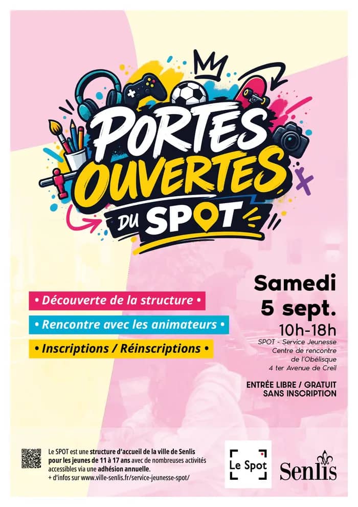 Illustration de l'événement : Porte ouvert du SPOT (Service jeunesse municipal)