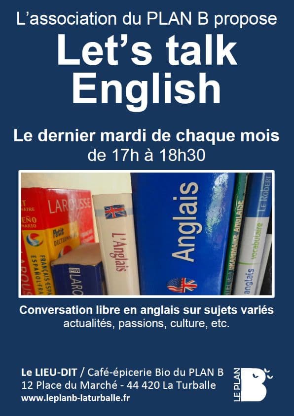 Illustration de l'événement : Let's talk english