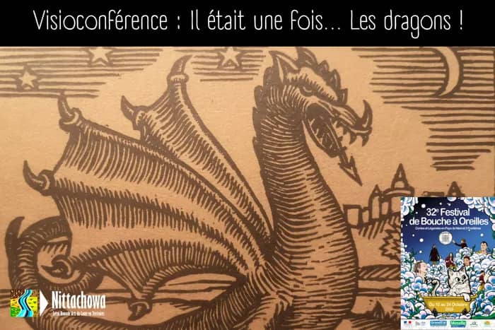 Illustration de l'événement : Visioconférence : Il était une fois les Dragons !