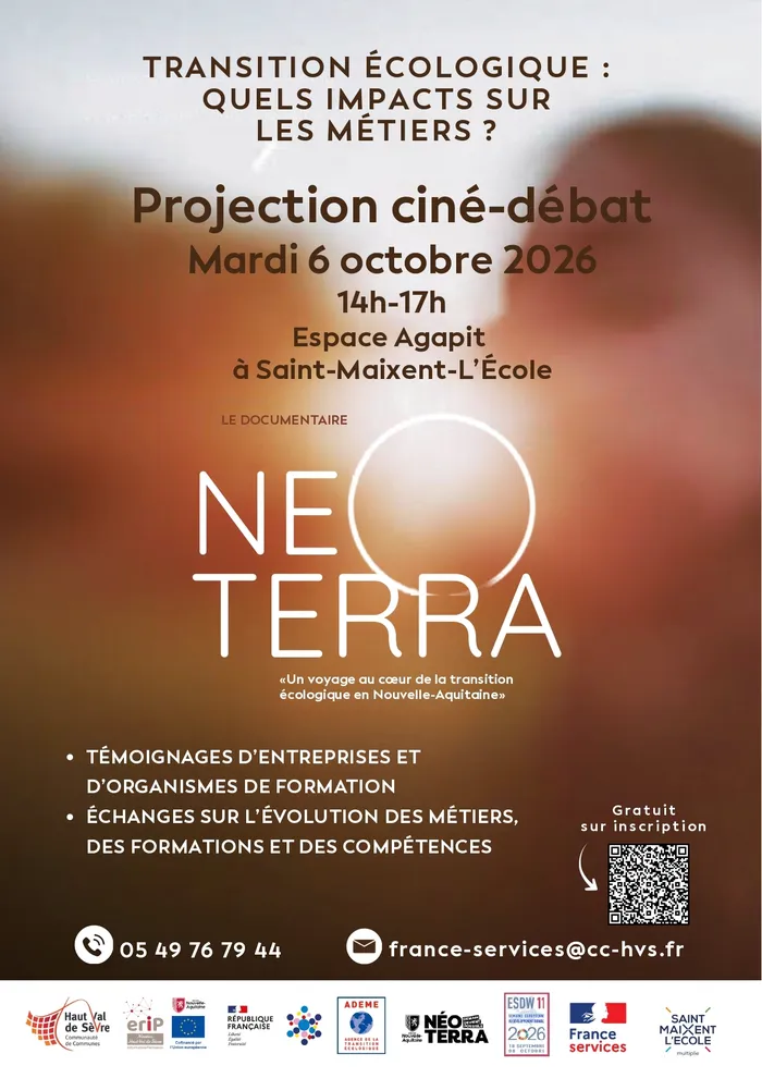 Illustration de l'événement : Ciné-débat "Transition Ecologique : quels impacts sur les métiers ?"