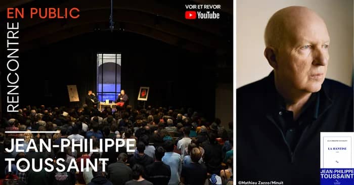 Illustration de l'événement : Rencontre avec Jean-Philippe Toussaint