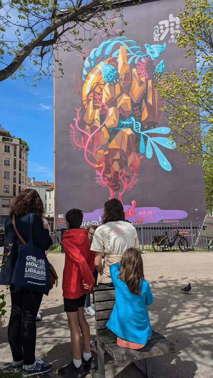 Illustration de l'événement : Visite Street-art à travers les pentes de la Croix-Rousse.