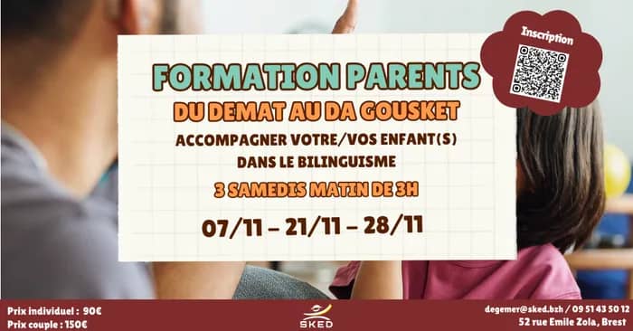 Illustration de l'événement : Formation de breton pour les parents