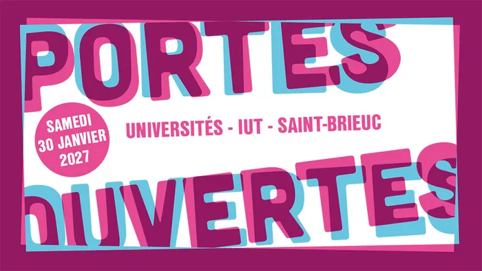 Illustration de l'événement : Journée portes ouvertes Campus Mazier - Universités et IUT de Saint-Brieuc