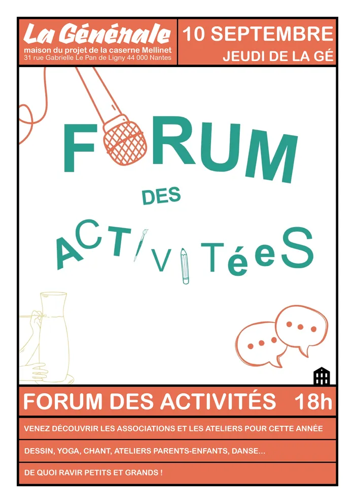 Illustration de l'événement : Forum des activités