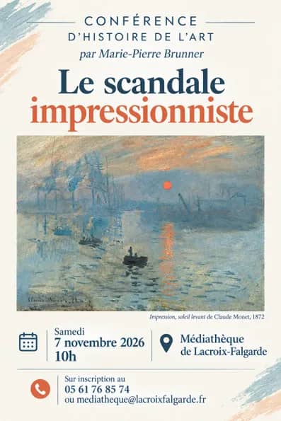 Illustration de l'événement : "Le Scandale impressionniste" : conférence