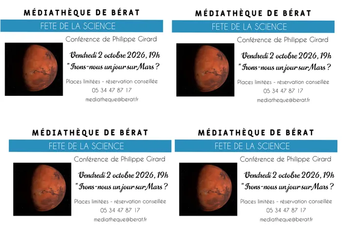 Illustration de l'événement : Irons-nous un jour sur la planète Mars ?