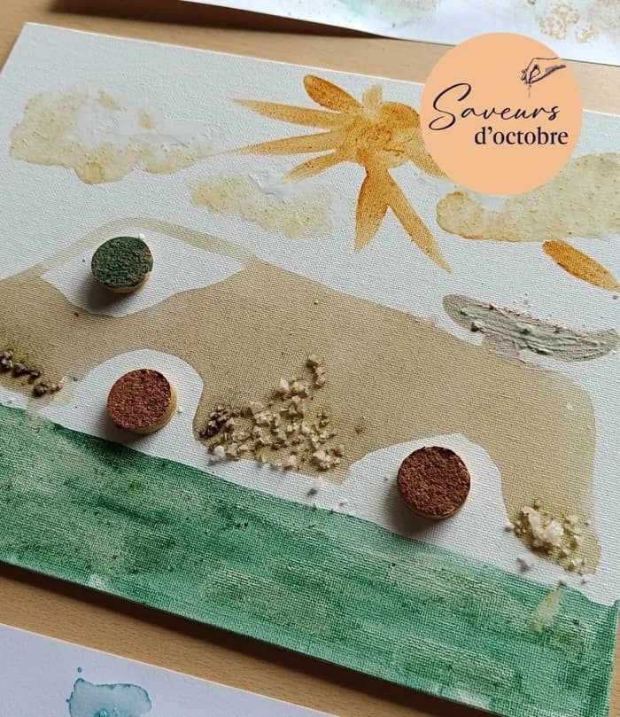 Illustration de l'événement : Atelier peinture végétale - Saveurs d'octobre