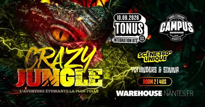 Illustration de l'événement : Tonus Crazy Jungle - Intégration des BTS