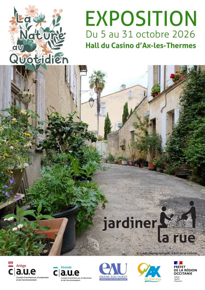 Illustration de l'événement : Inauguration des expositions "Jardiner la rue" et "Nature au quotidien"