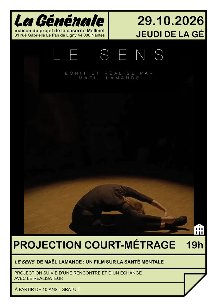 Illustration de l'événement : Projection court-métrage "Le Sens"