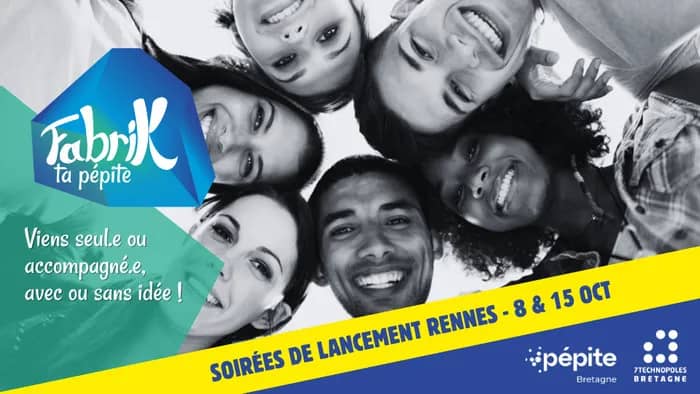Illustration de l'événement : Soirée de lancement Fabrik ta pépite – Campus de Rennes