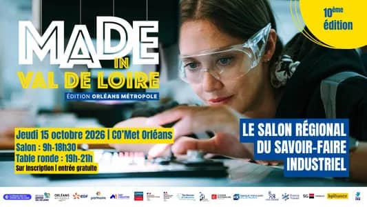 Illustration de l'événement : Salon MADE IN VAL DE LOIRE Orléans