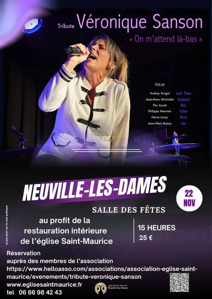 Illustration de l'événement : Tribute VÉRONIQUE SANSON