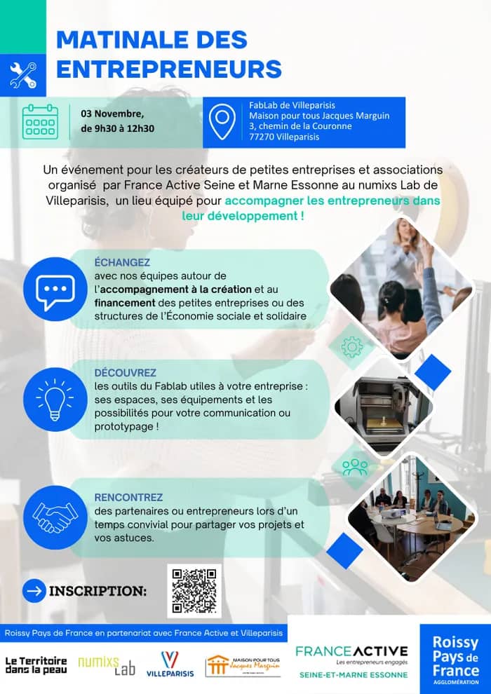 Illustration de l'événement : MATINALE DES ENTREPRENEURS