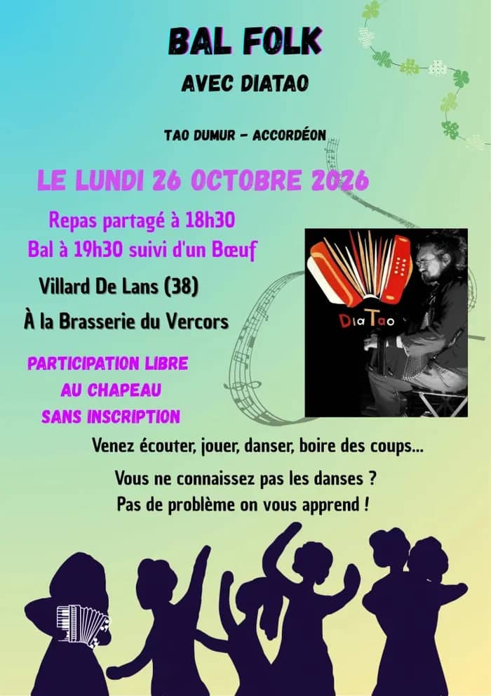 Illustration de l'événement : DiaTao a la Braserie du Vercors