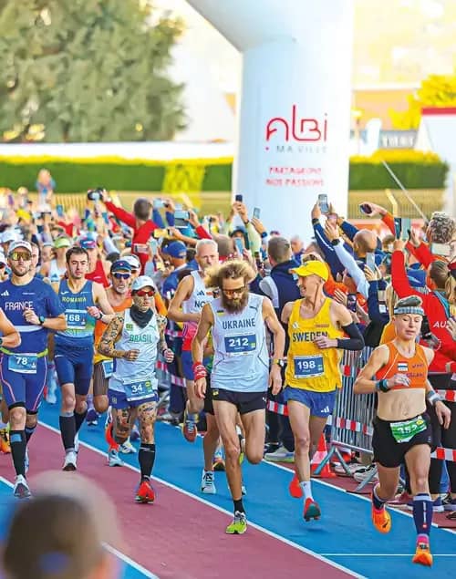 Illustration de l'événement : 24h de course à pied au Stadium d'Albi
