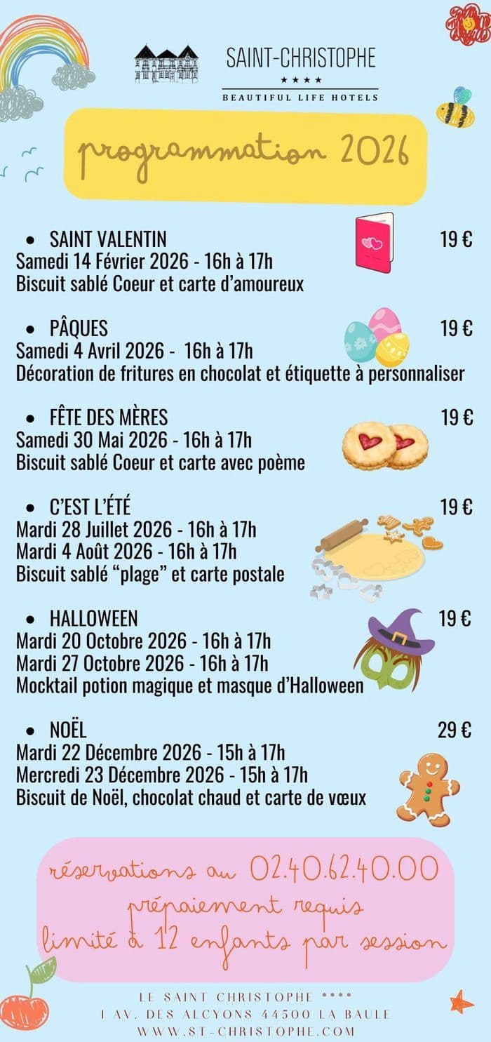 Illustration de l'événement : Atelier enfants - La Table du Saint-Christophe