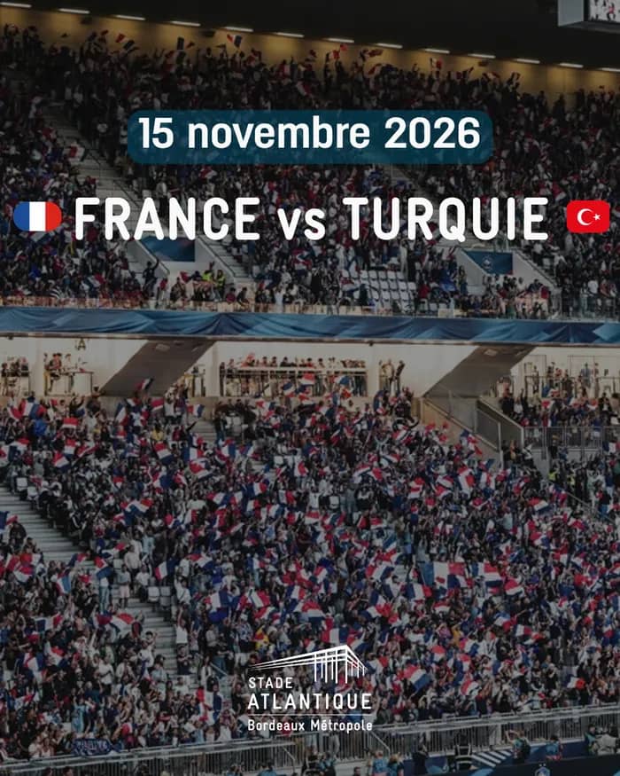 Illustration de l'événement : France-Turquie au Stade Atlantique