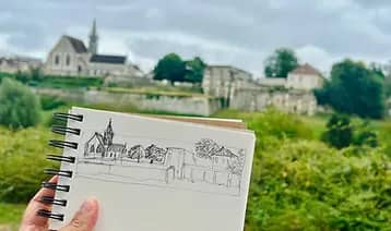 Illustration de l'événement : Atelier guidée : Carnets de voyage
