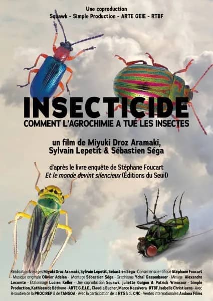 Illustration de l'événement : Ciné-débat - sélection 2026 du festival Alimenterre- « Insecticides, comment l’agrochimie a tué les insectes ? »