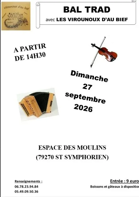 Illustration de l'événement : Bal trad St Symphorien