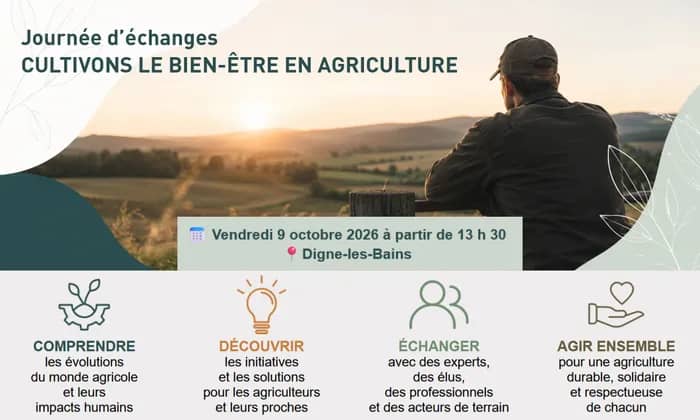 Illustration de l'événement : 04 - Cultivons le bien-être en agriculture