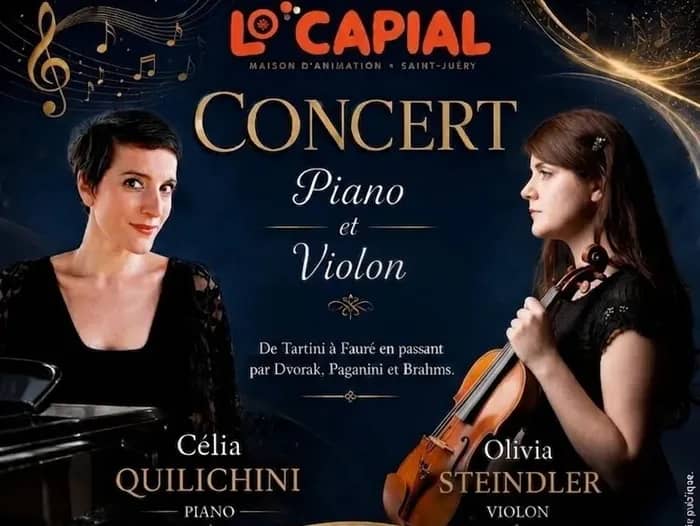Illustration de l'événement : Concert piano et violon