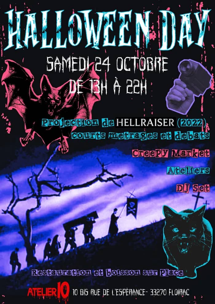 Illustration de l'événement : Atelier 10: Halloween Day