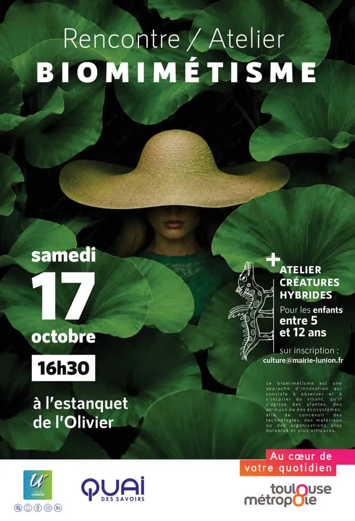 Illustration de l'événement : Rencontre / Atelier biomimétisme - Samedi 17 octobre