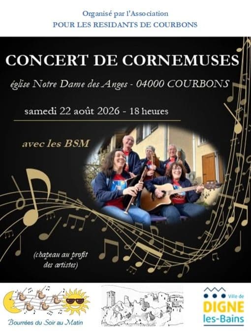 Illustration de l'événement : Concert de cornemuses