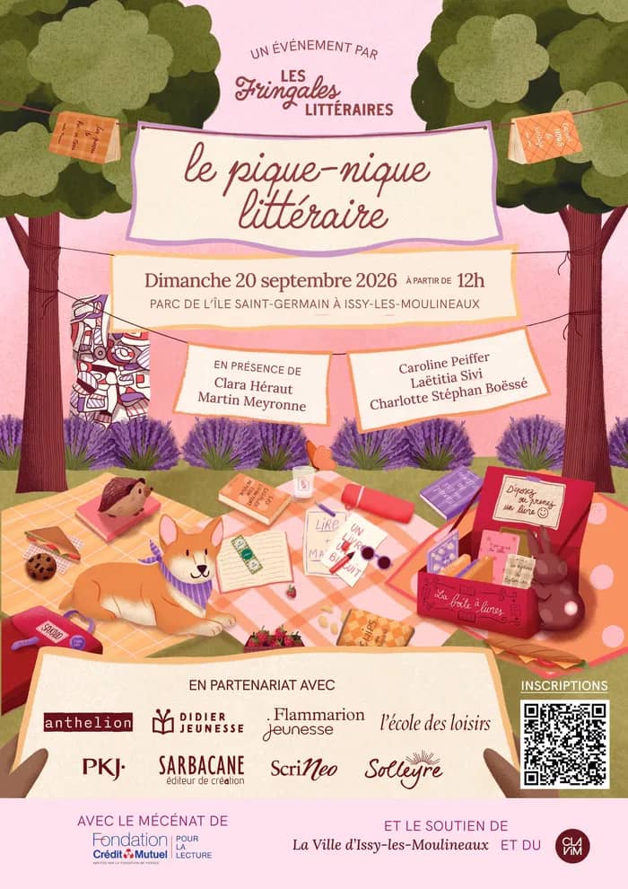 Illustration de l'événement : Le Pique-Nique Littéraire revient pour une nouvelle édition, plus ambitieuse et plus festive !
