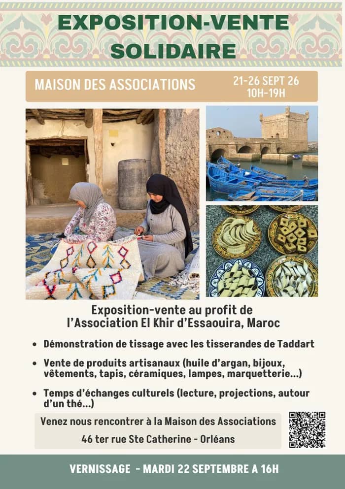 Illustration de l'événement : Exposition-vente solidaire Maroc