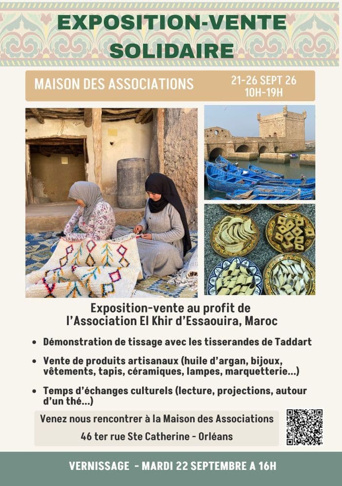 Illustration de l'événement : Exposition-vente solidaire Maroc