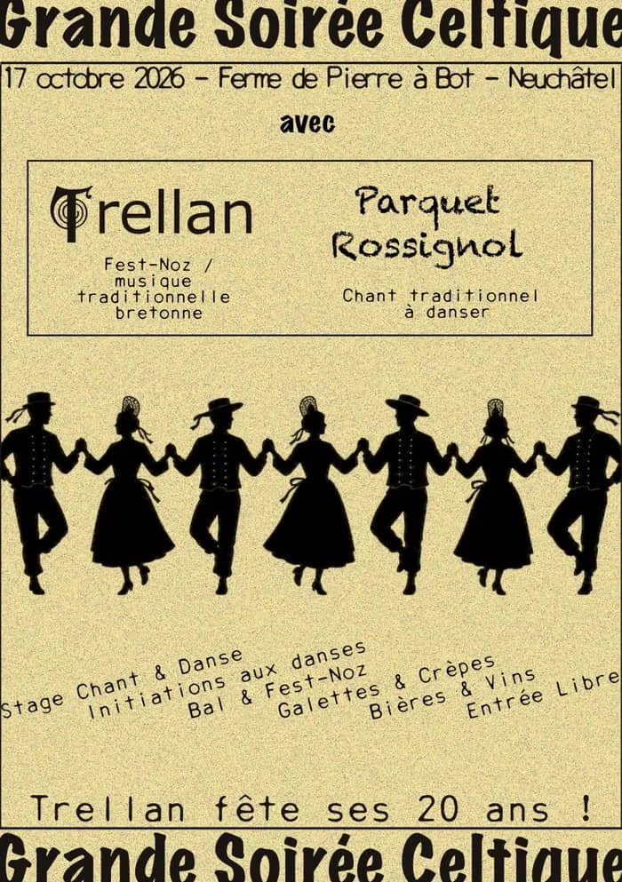 Illustration de l'événement : Fest-Noz Bal Anniversaire 20 ans de Trellan