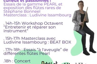 Illustration de l'événement : "La flûte en partage" - samedi 17 octobre