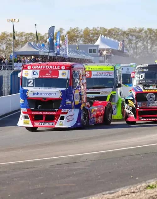 Illustration de l'événement : 10e Grand Prix Camions : des mastodontes sur le circuit d'Albi !