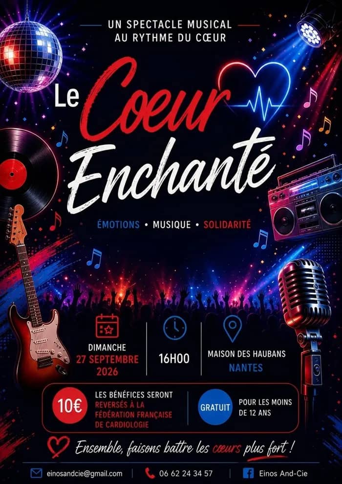 Illustration de l'événement : Spectacle musical : Le Cœur enchanté