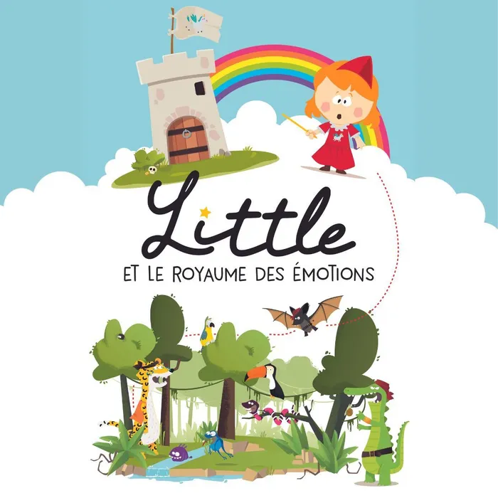 Illustration de l'événement : Little et le royaume des émotions – Spectacle participatif dès 3 ans